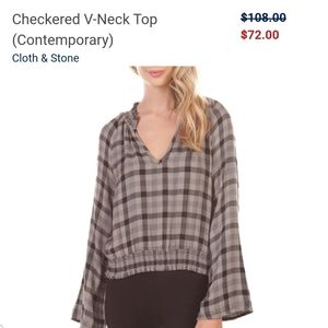 NEW! Anthropologie | Cloth & Stone V-Neck Top